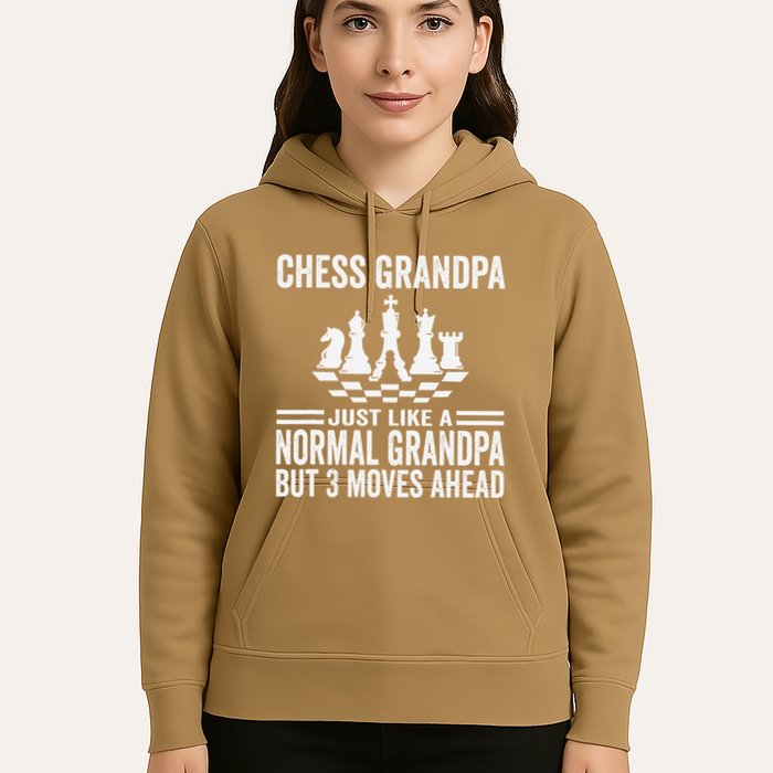 Chess Player Grandpa Saying For Chess Board Game Lover Fans Hoodie