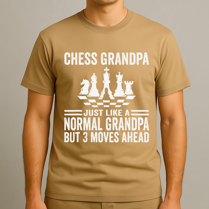 Chess Player Grandpa Saying For Chess Board Game Lover Fans T-Shirt