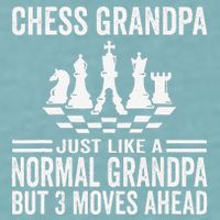 Chess Player Grandpa Saying For Chess Board Game Lover Fans Sueded Cloud Jersey T-Shirt