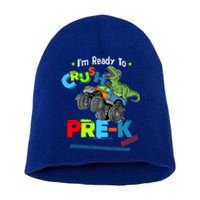 Crush Precool Giftk Dino T Rex Monster Truck Back To School Boys Funny Gift Short Acrylic Beanie