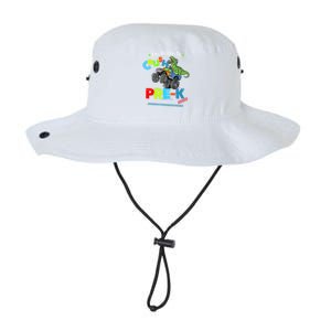 Crush Precool Giftk Dino T Rex Monster Truck Back To School Boys Funny Gift Legacy Cool Fit Booney Bucket Hat