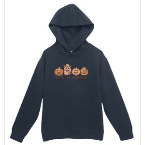 Country Pumpkin Groovy Retro Halloween Gift Urban Pullover Hoodie