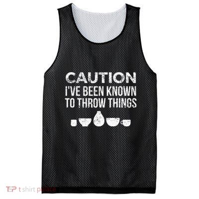 Ceramics Pottery Gift For Ceramics Artist; Throw Pots Mesh Reversible Basketball Jersey Tank
