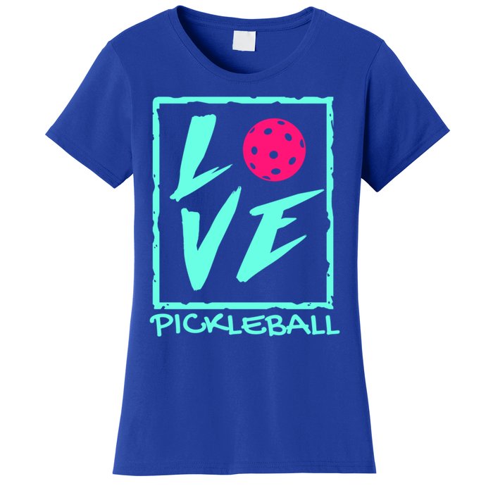 Cute Pickleball Gift Love Pickleball Gift Women's T-Shirt