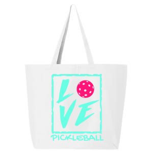 Cute Pickleball Gift Love Pickleball Gift 25L Jumbo Tote