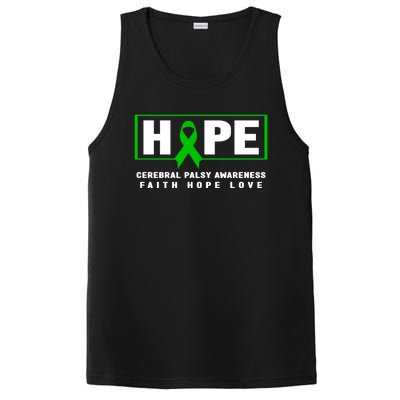 Cerebral Palsy Gift Hope Cerebral Palsy Awareness Gift PosiCharge Competitor Tank