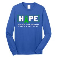 Cerebral Palsy Gift Hope Cerebral Palsy Awareness Gift Long Sleeve Shirt