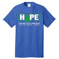 Cerebral Palsy Gift Hope Cerebral Palsy Awareness Gift Tall T-Shirt