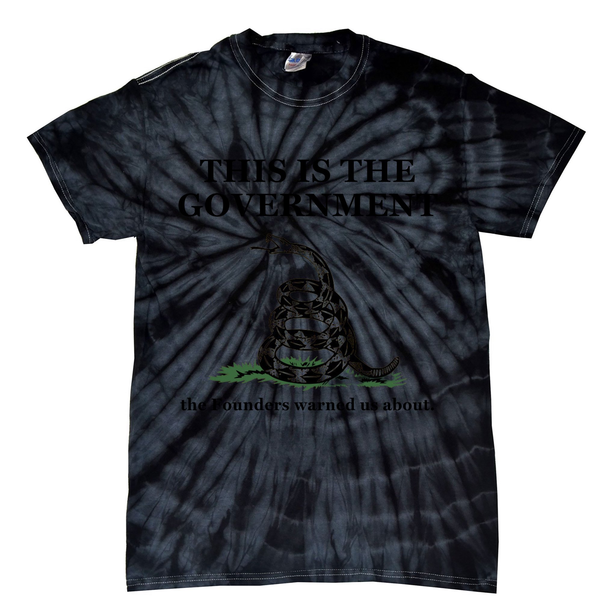 Conservative Patriotic Gadsden Defund The FBI Tie-Dye T-Shirt