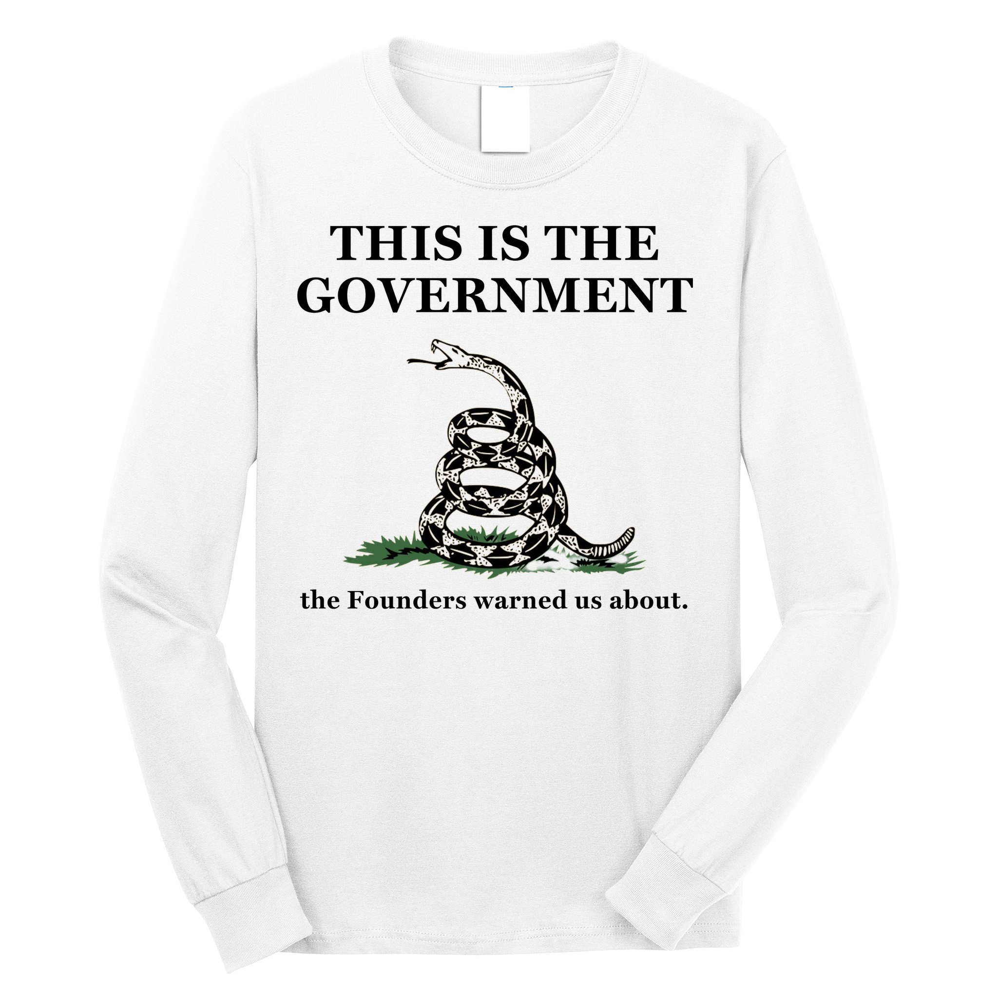 Conservative Patriotic Gadsden Defund The FBI Long Sleeve Shirt