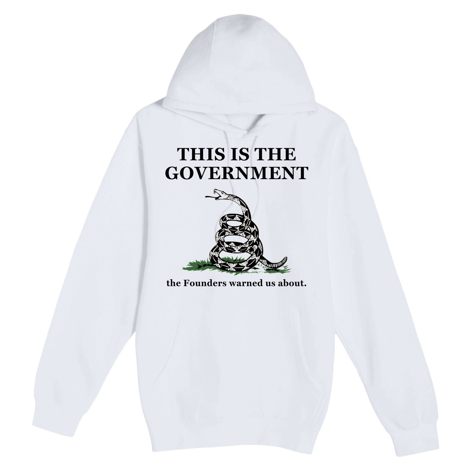 Conservative Patriotic Gadsden Defund The FBI Premium Pullover Hoodie
