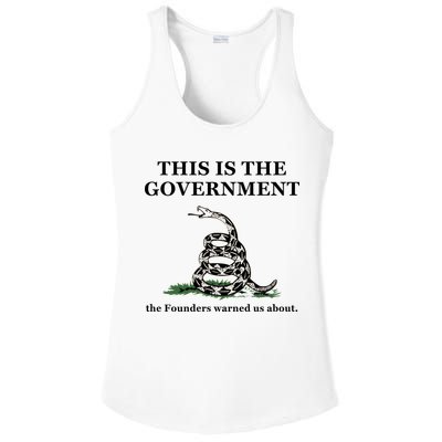 Conservative Patriotic Gadsden Defund The FBI Ladies PosiCharge Competitor Racerback Tank
