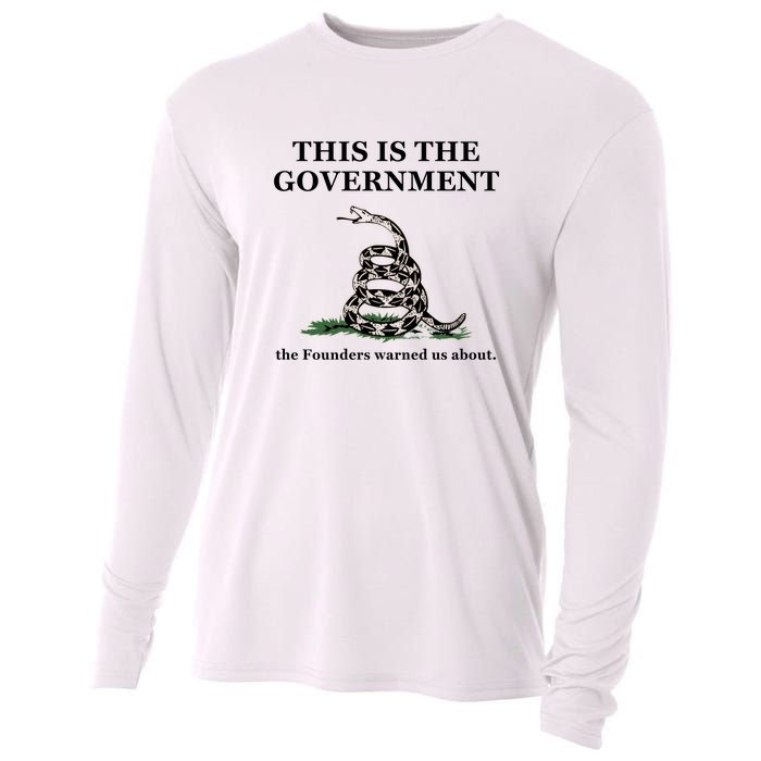 Conservative Patriotic Gadsden Defund The FBI Cooling Performance Long Sleeve Crew