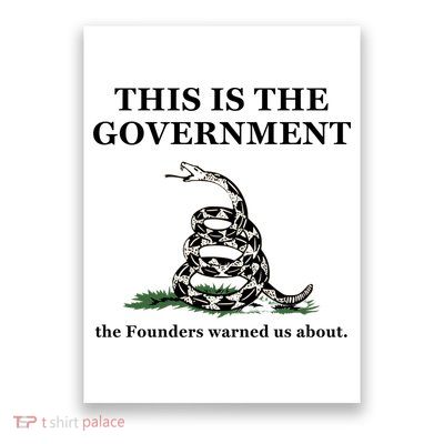 Conservative Patriotic Gadsden Defund The FBI Poster