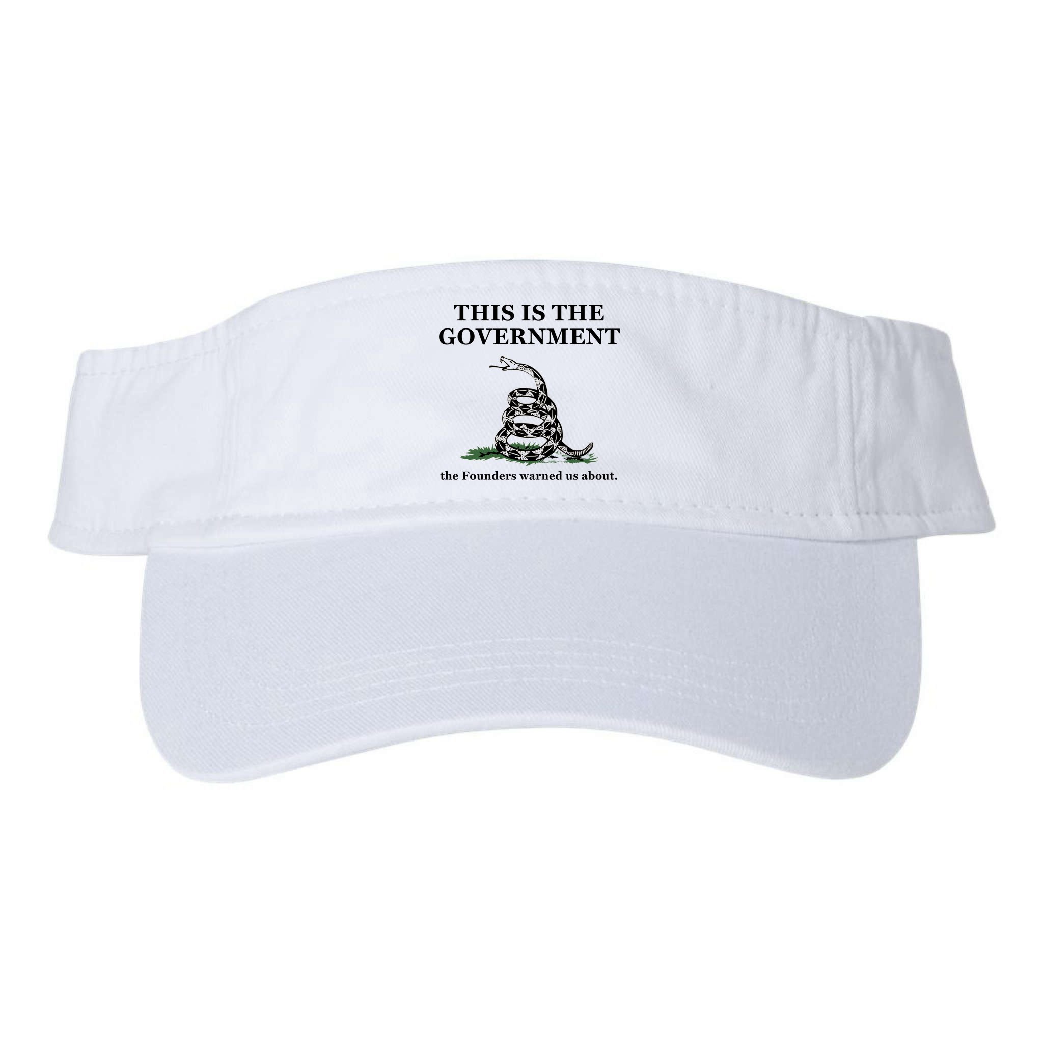 Conservative Patriotic Gadsden Defund The FBI Visor