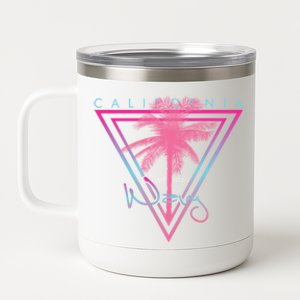 California Palm Gift 12 oz Stainless Steel Tumbler Cup