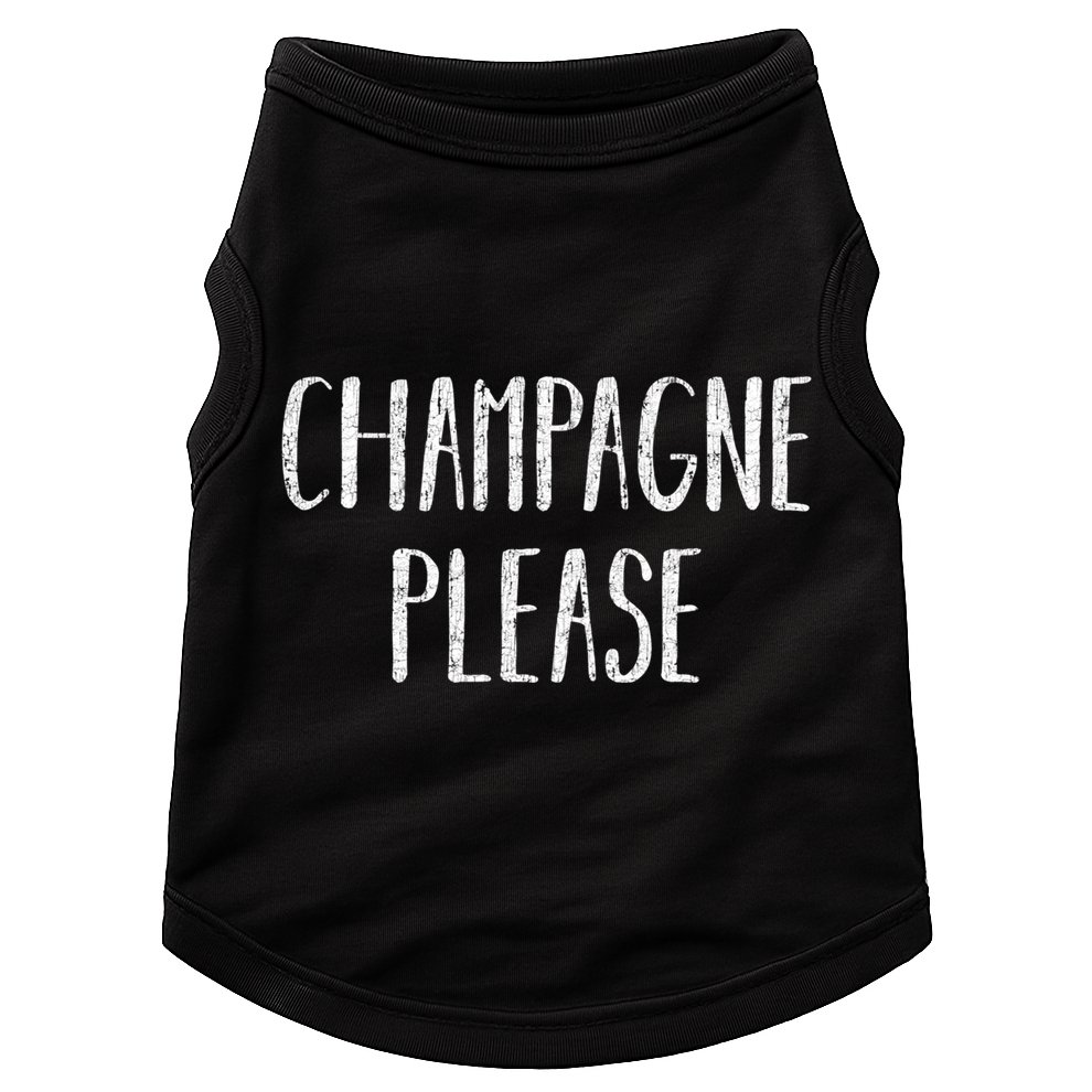 Champagne Please Gift Ing Group Gift Doggie Tank