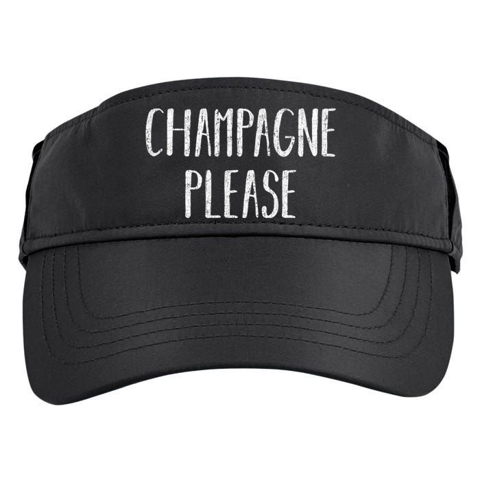 Champagne Please Gift Ing Group Gift Adult Drive Performance Visor