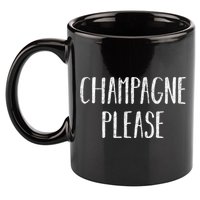 Champagne Please Gift Ing Group Gift 11oz C Handle Ceramic Mug