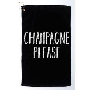 Champagne Please Gift Ing Group Gift Platinum Collection Golf Towel