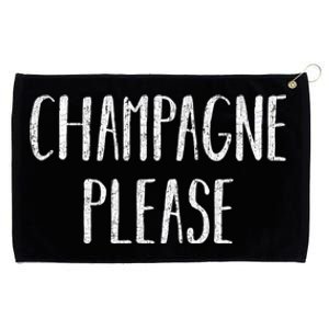 Champagne Please Gift Ing Group Gift Grommeted Golf Towel