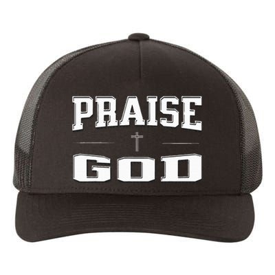 Christian Praise God Yupoong Adult 5-Panel Trucker Hat