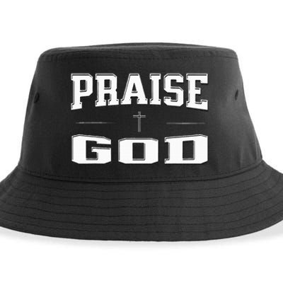 Christian Praise God Sustainable Bucket Hat