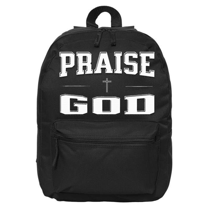 Christian Praise God 16 in Basic Backpack