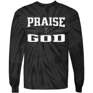 Christian Praise God Tie-Dye Long Sleeve Shirt