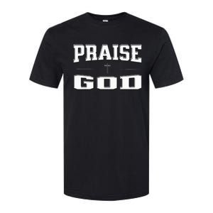 Christian Praise God Softstyle CVC T-Shirt