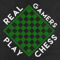 Chess Player Gift Real Gamers Play Chess Golf Towel