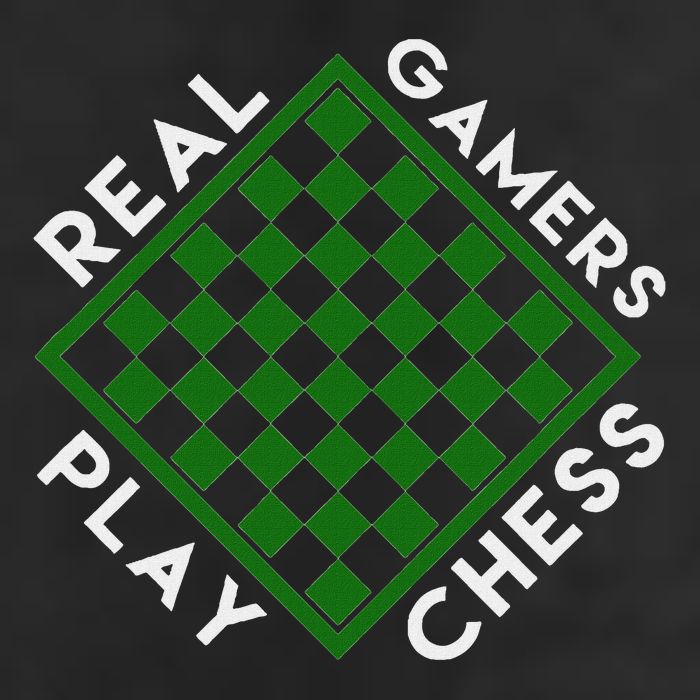 Chess Player Gift Real Gamers Play Chess Golf Towel