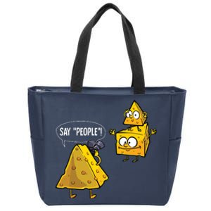 Cool Photography Gift Men Women Cheese Photographer Lovers Zip Tote Bag