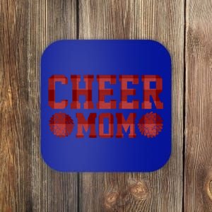 Cheerleader Pompom Graphic For Cheerleader Mom Cheer Mom Gift Coaster