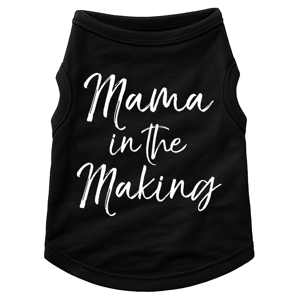 Cute Pregnancy Gift For Pregnant Moms Mama In The Making Gift Doggie Tank