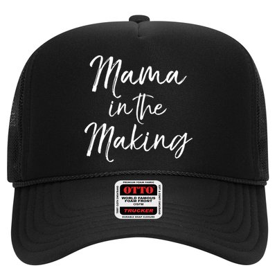 Cute Pregnancy Gift For Pregnant Moms Mama In The Making Gift Trucker Hat
