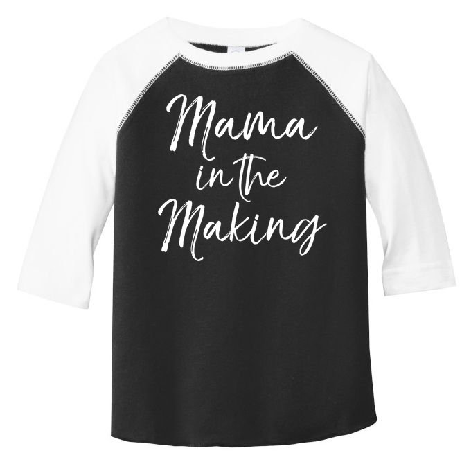 Cute Pregnancy Gift For Pregnant Moms Mama In The Making Gift Toddler Fine Jersey T-Shirt