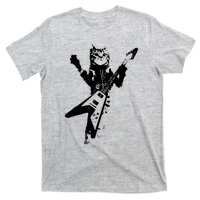 Cat Playing Guitar Musician Cat Lover Great T-Shirt