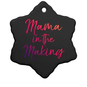 Cute Pregnancy Gift For Pregnant Moms Mama In The Making Cool Gift Ceramic Star Ornament