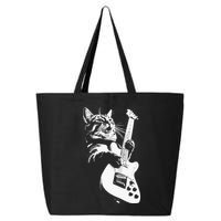 Cat Playing Guitar 25L Jumbo Tote