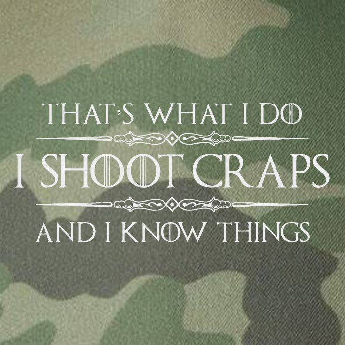 Craps Player Gifts I Shoot Craps & I Know Things Funny Legacy Tie Dye Trucker Hat
