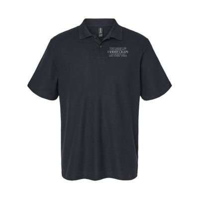 Craps Player Gifts I Shoot Craps & I Know Things Funny Polo