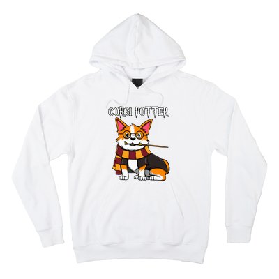 Corgi Potter Gift For Corgi Lovers Hoodie