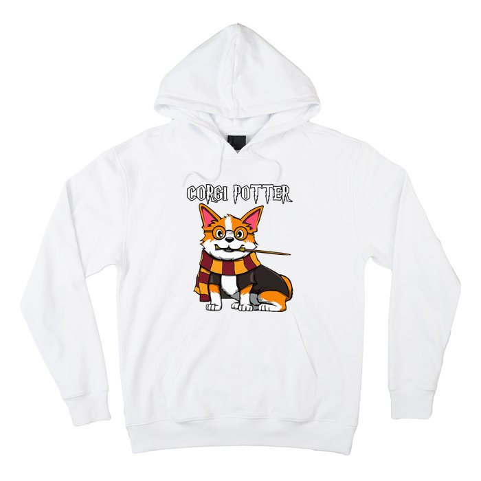 Corgi Potter Gift For Corgi Lovers Hoodie