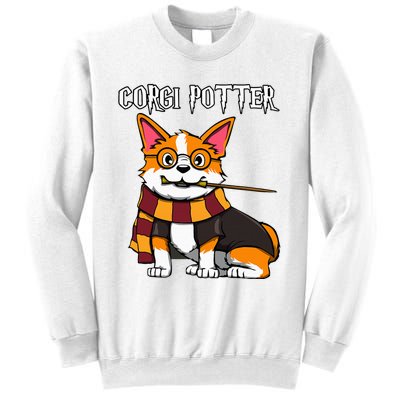 Corgi Potter Gift For Corgi Lovers Sweatshirt