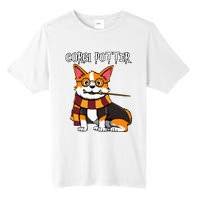 Corgi Potter Gift For Corgi Lovers Tall Fusion ChromaSoft Performance T-Shirt