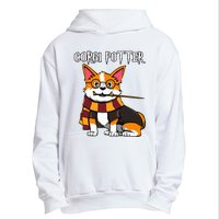 Corgi Potter Gift For Corgi Lovers Urban Pullover Hoodie