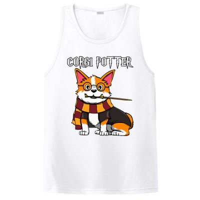 Corgi Potter Gift For Corgi Lovers PosiCharge Competitor Tank