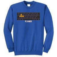 Cool Pc Gamer Computer Gaming Keyboard Wasd Rpg Fps Meaningful Gift Sweatshirt