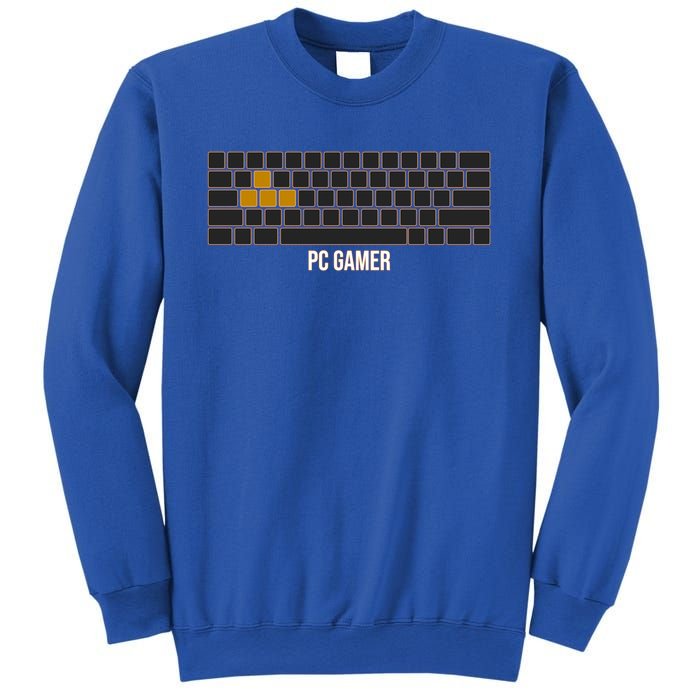 Cool Pc Gamer Computer Gaming Keyboard Wasd Rpg Fps Meaningful Gift Sweatshirt